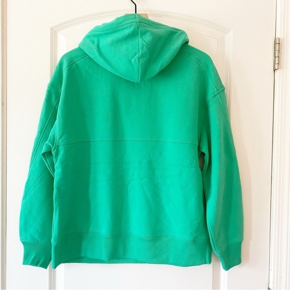 EVERLANE The Track Popover Hoodie Mint Green NWT - Picture 7 of 10